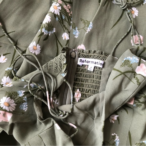 Reformation Kourtney Dress - Bonita - Picture 5 of 8